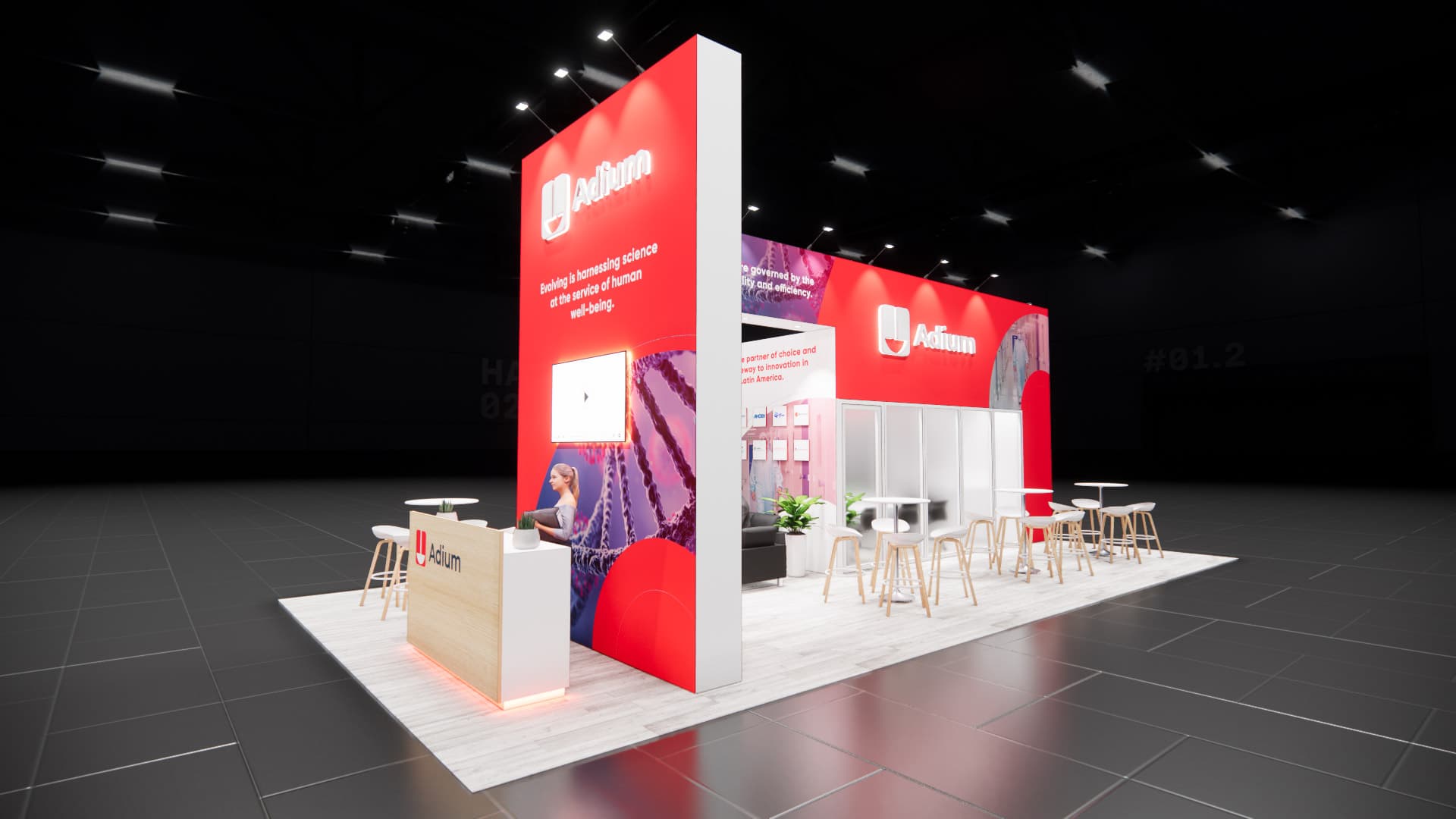 20 x 40 Island Exhibit Rental — LDI Show, Las Vegas 20 x 40 Island Exhibit Rental — LDI Show, Las Vegas