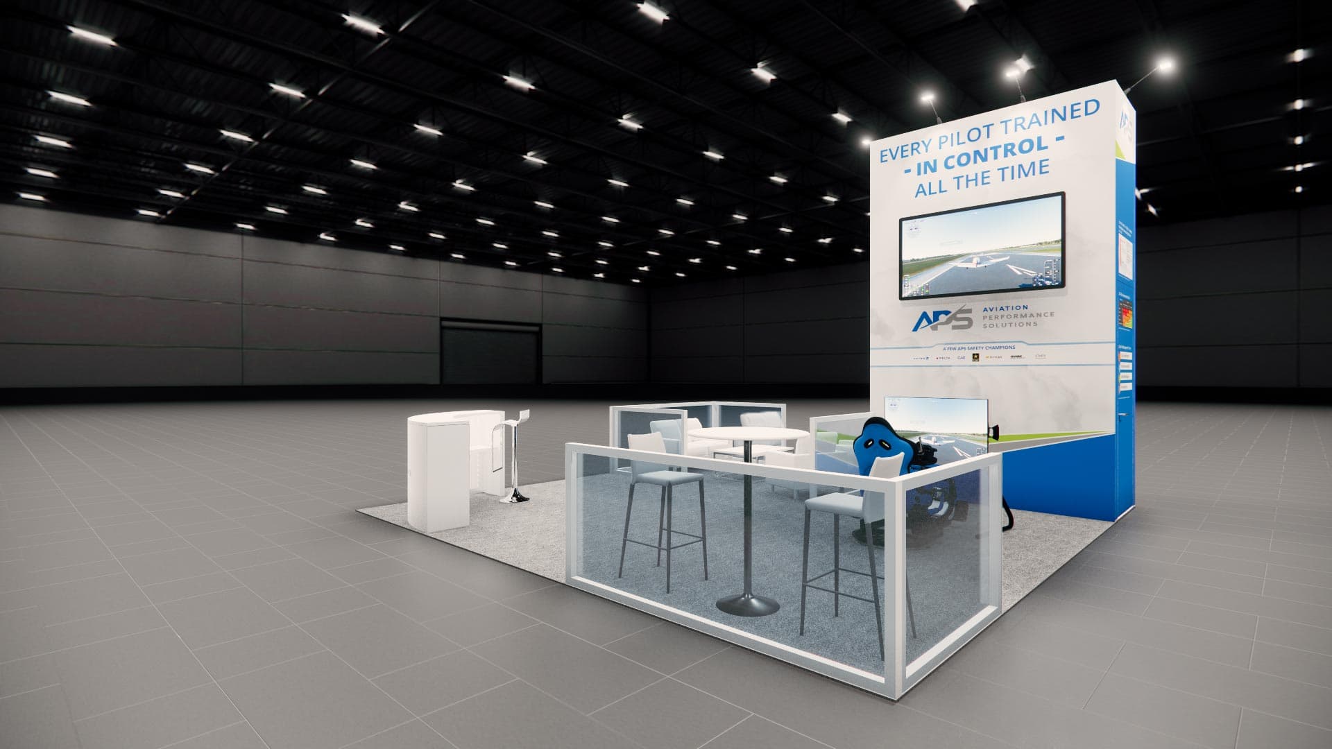 20 x 20 Island Exhibit Rental — Global Pet Expo, Orlando