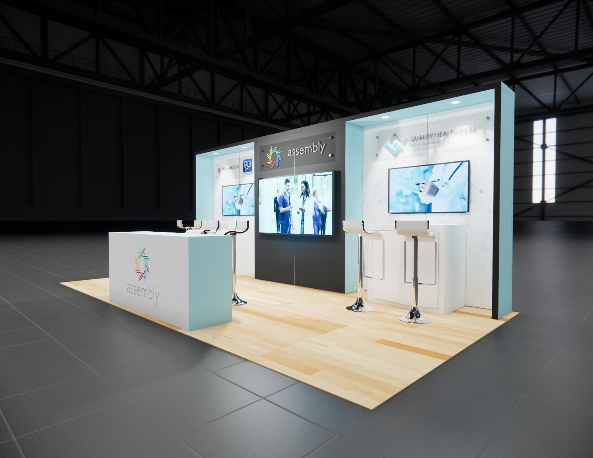 10 x 20 Inline Exhibit Rental — NAB Show, Las Vegas
