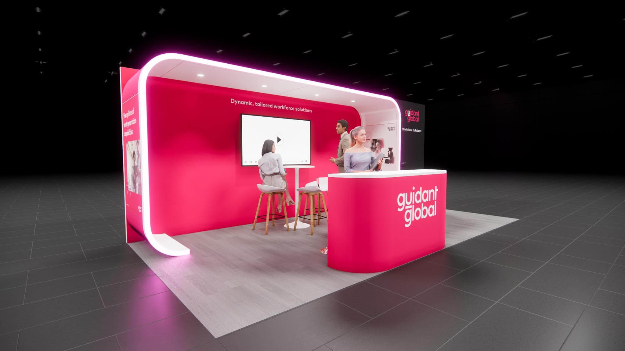10 x 20 Inline Exhibit Rental — SHOT Show, Las Vegas