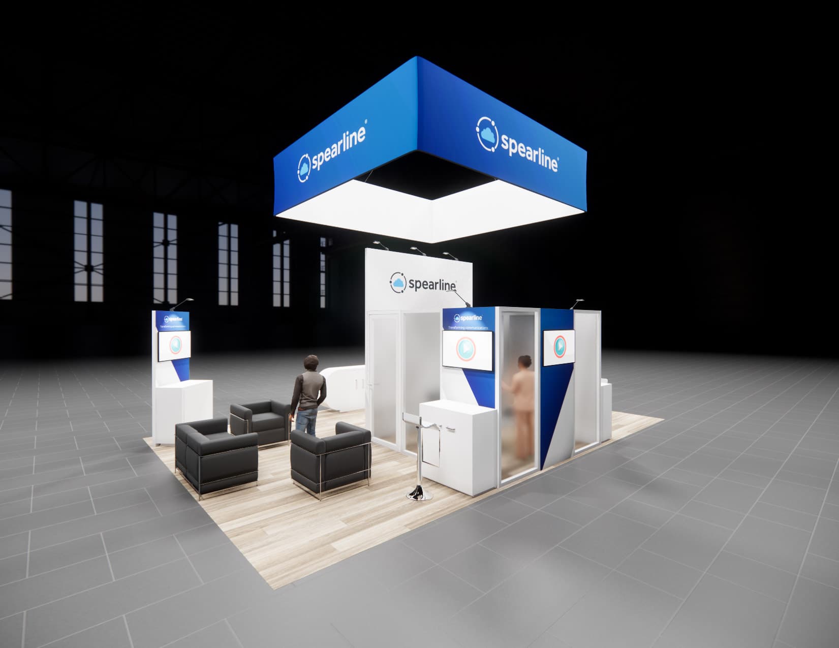 20 x 30 Island Exhibit Rental — PACK EXPO Las Vegas, Las Vegas