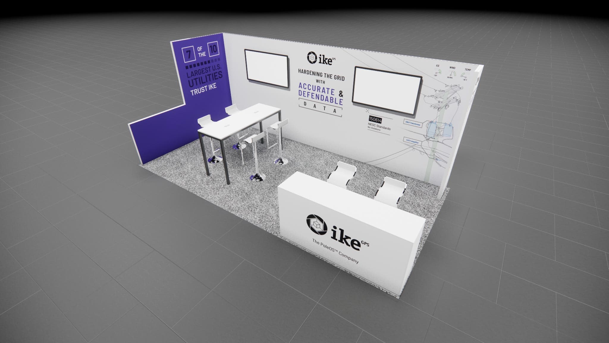 10 x 20 Inline Exhibit Rental — KBIS, Orlando