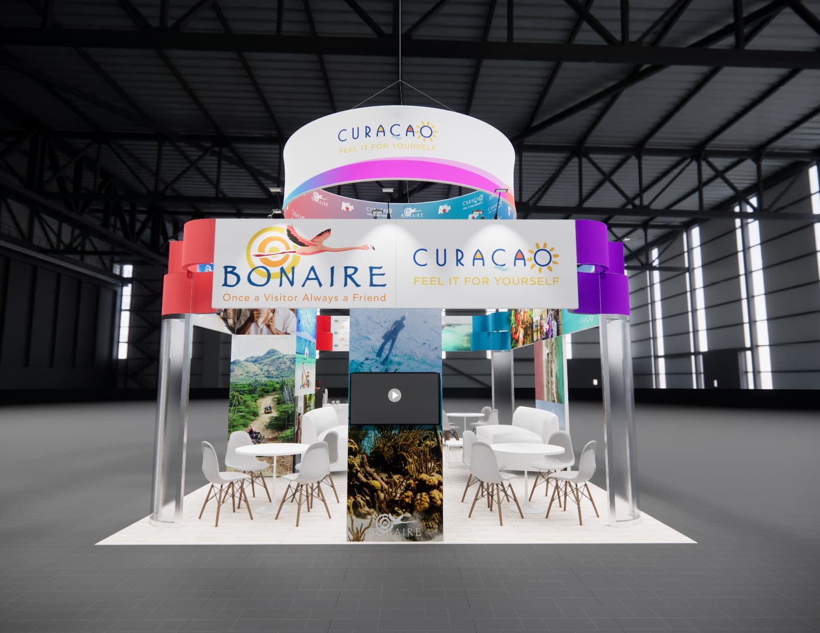 20 x 30 Island Exhibit Rental — PACK EXPO Las Vegas, Las Vegas