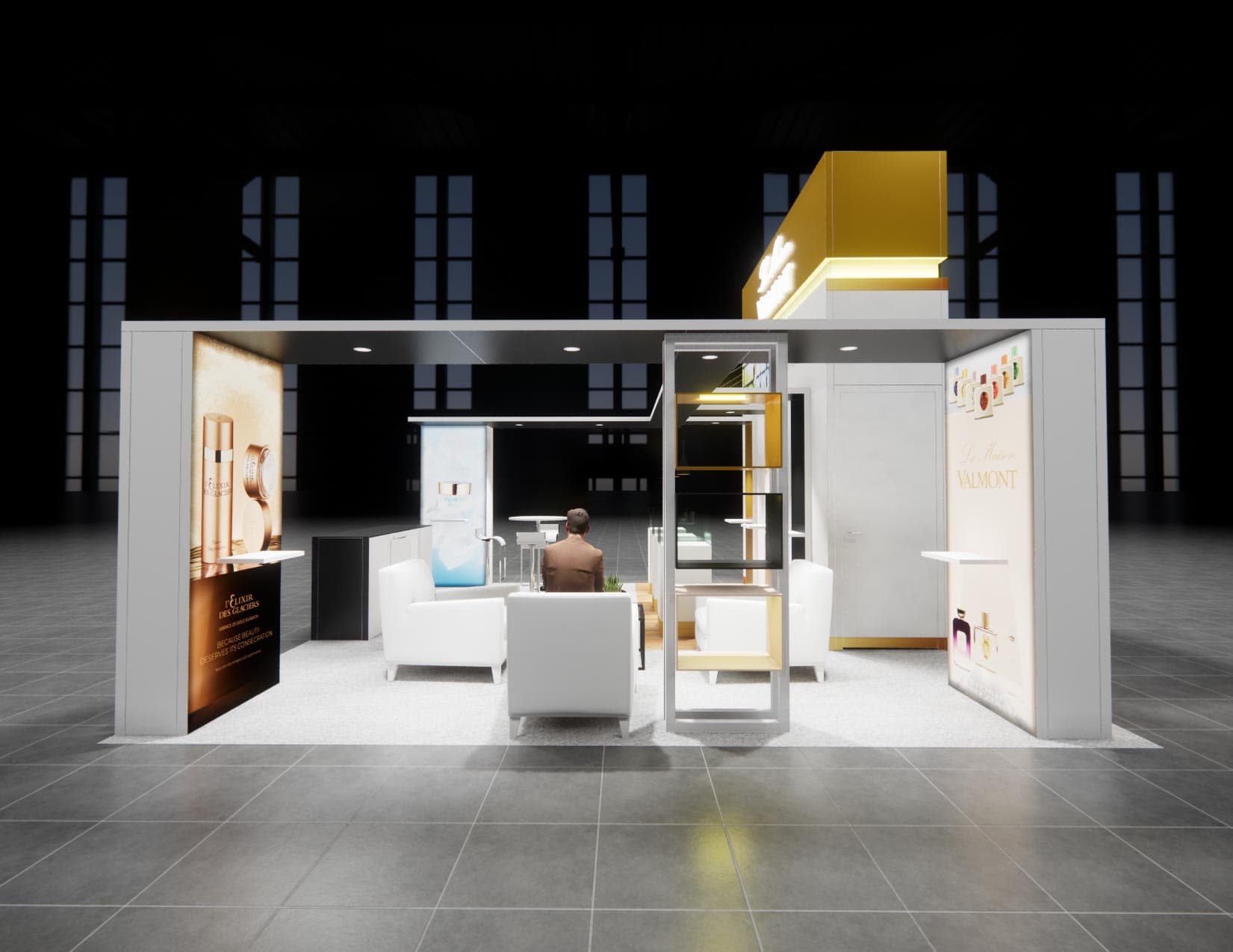 20 x 20 Island Exhibit Rental — InfoComm, Las Vegas