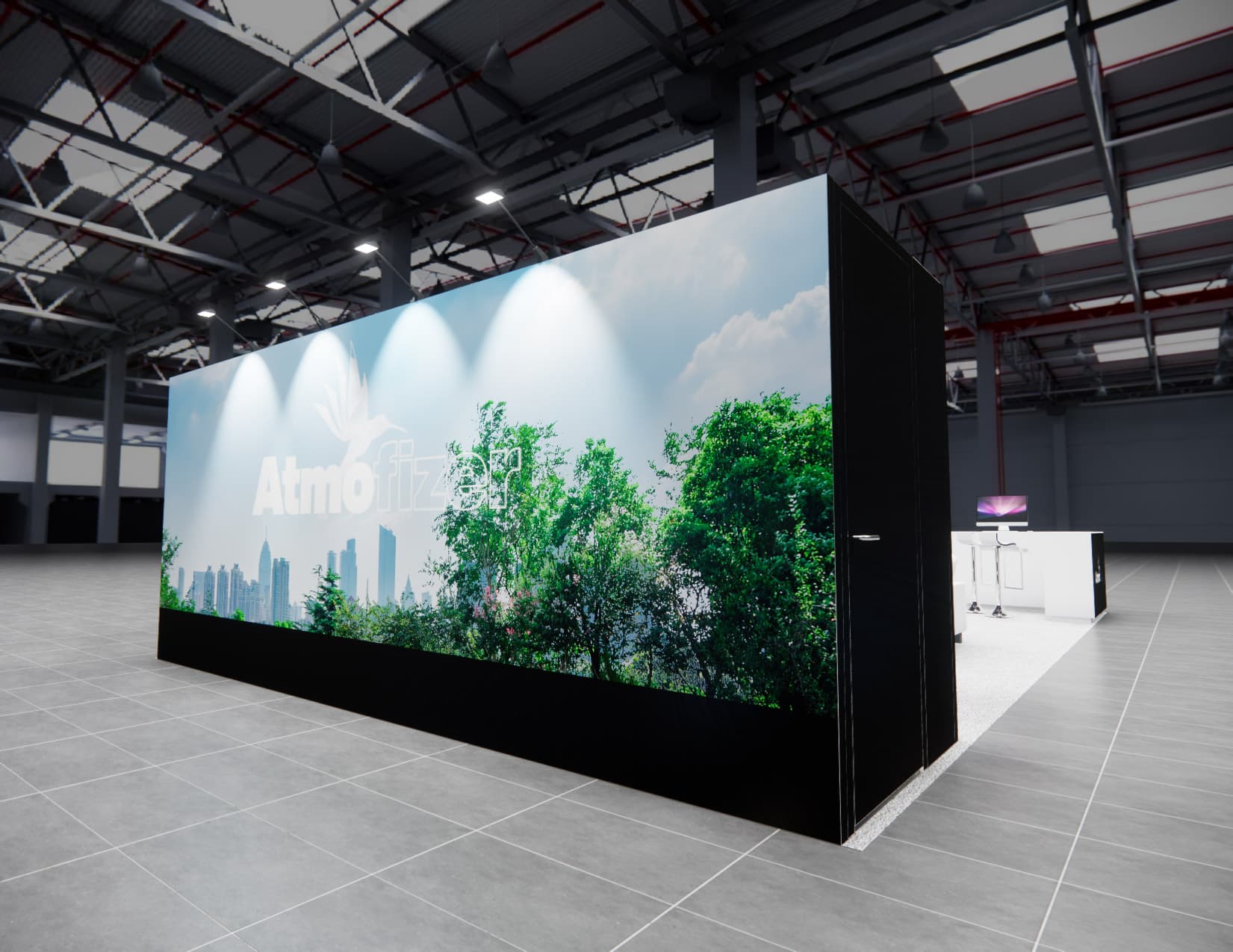 20 x 30 Island Exhibit Rental — IPPE, Atlanta