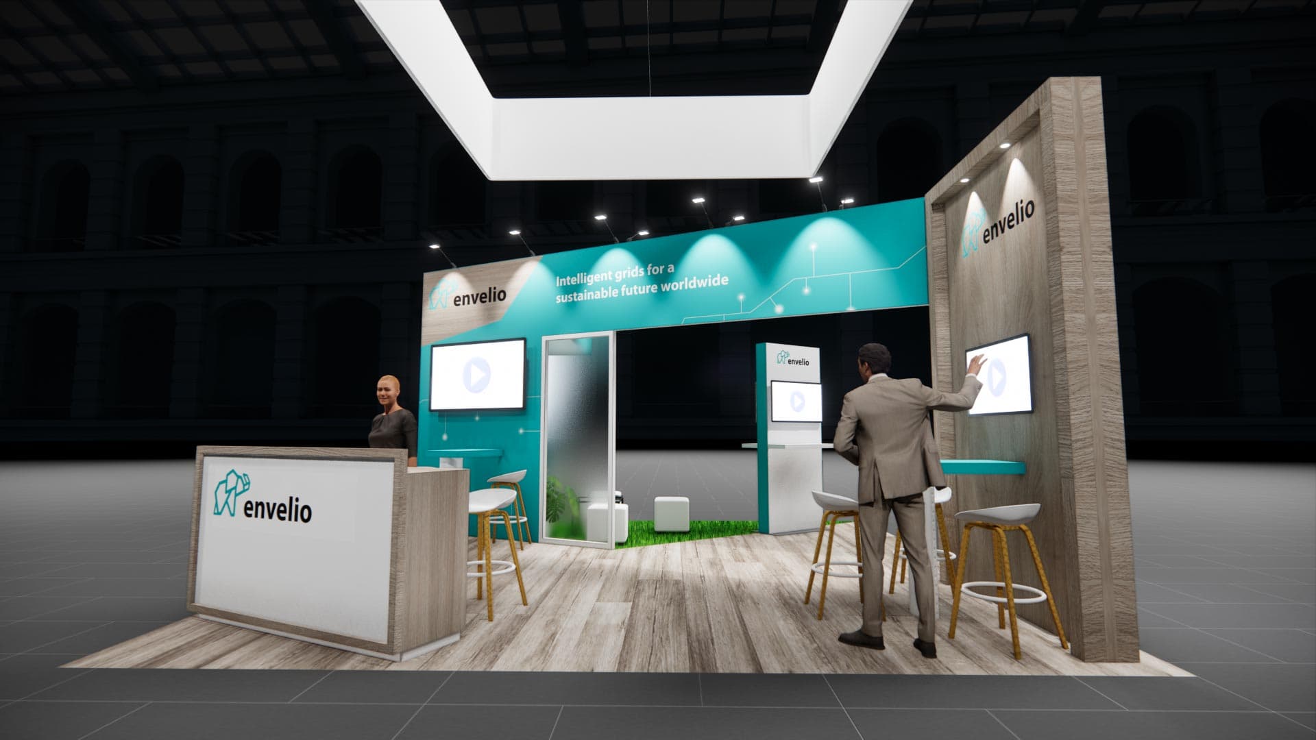 20 x 20 Island Exhibit Rental — Global Pet Expo, Orlando