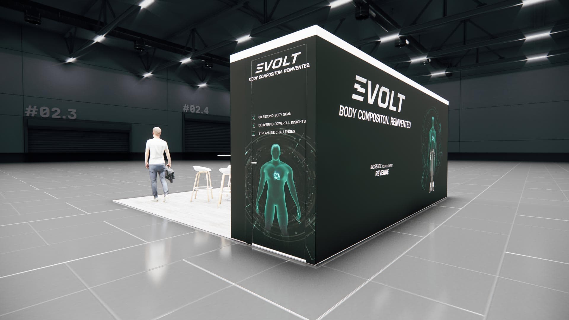 20 x 20 Island Exhibit Rental — MODEX, Atlanta