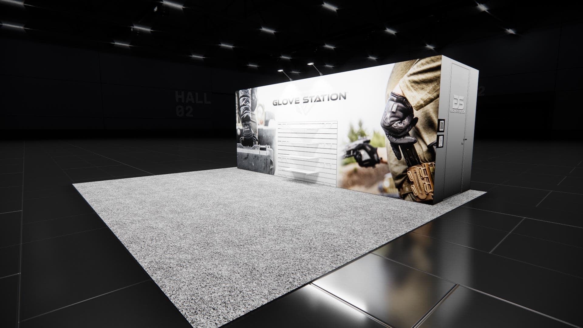 20 x 20 Island Exhibit Rental — InfoComm, Las Vegas