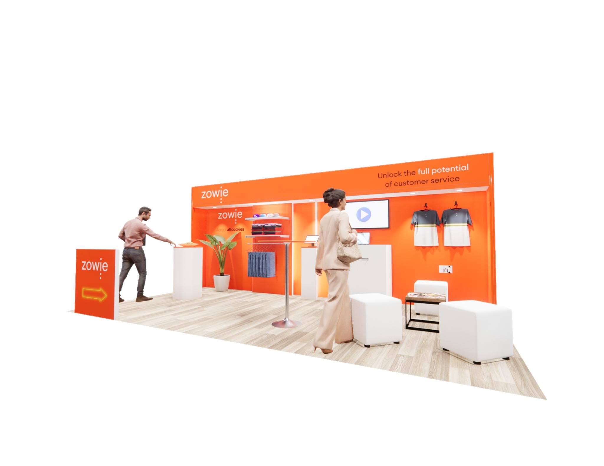 10 x 20 Inline Exhibit Rental — IAAPA Expo, Orlando