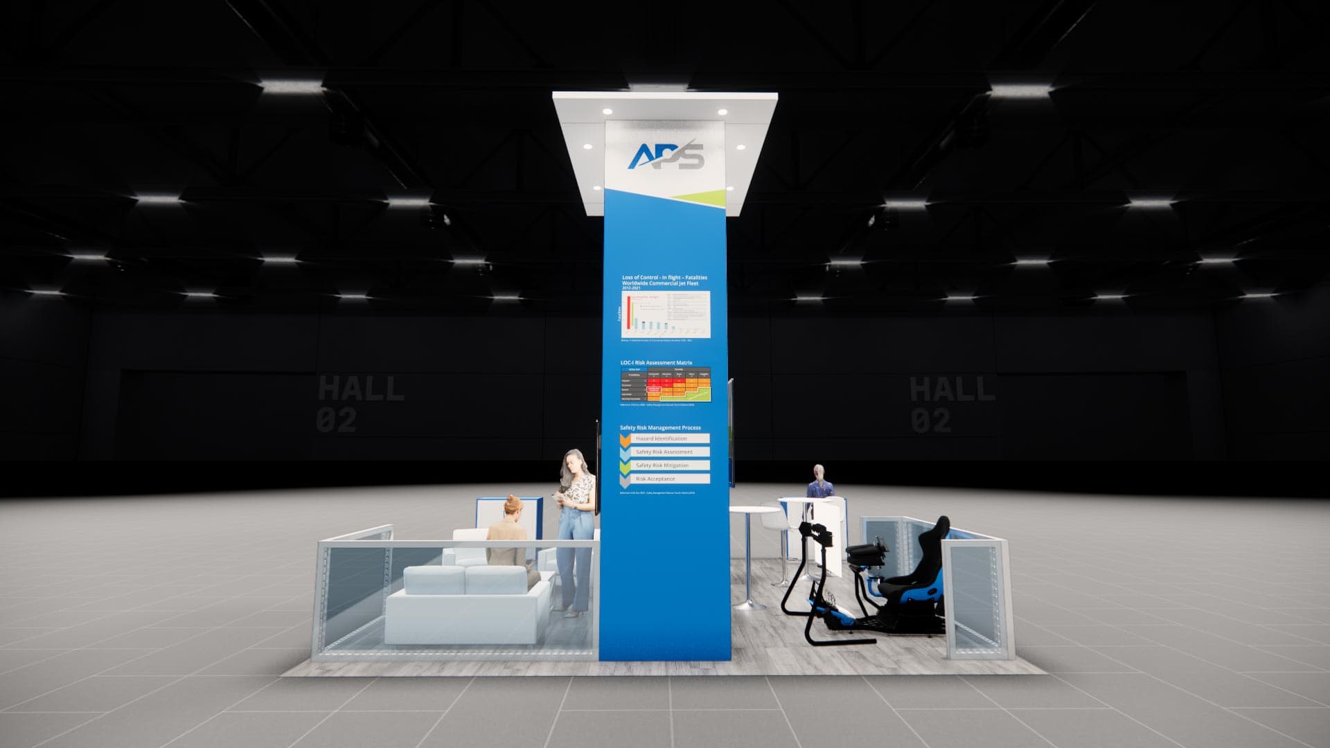 20 x 20 Island Exhibit Rental — InfoComm, Las Vegas