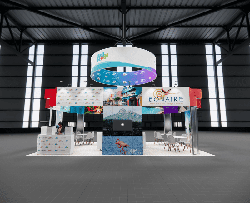 20 x 30 Island Exhibit Rental — IPPE, Atlanta