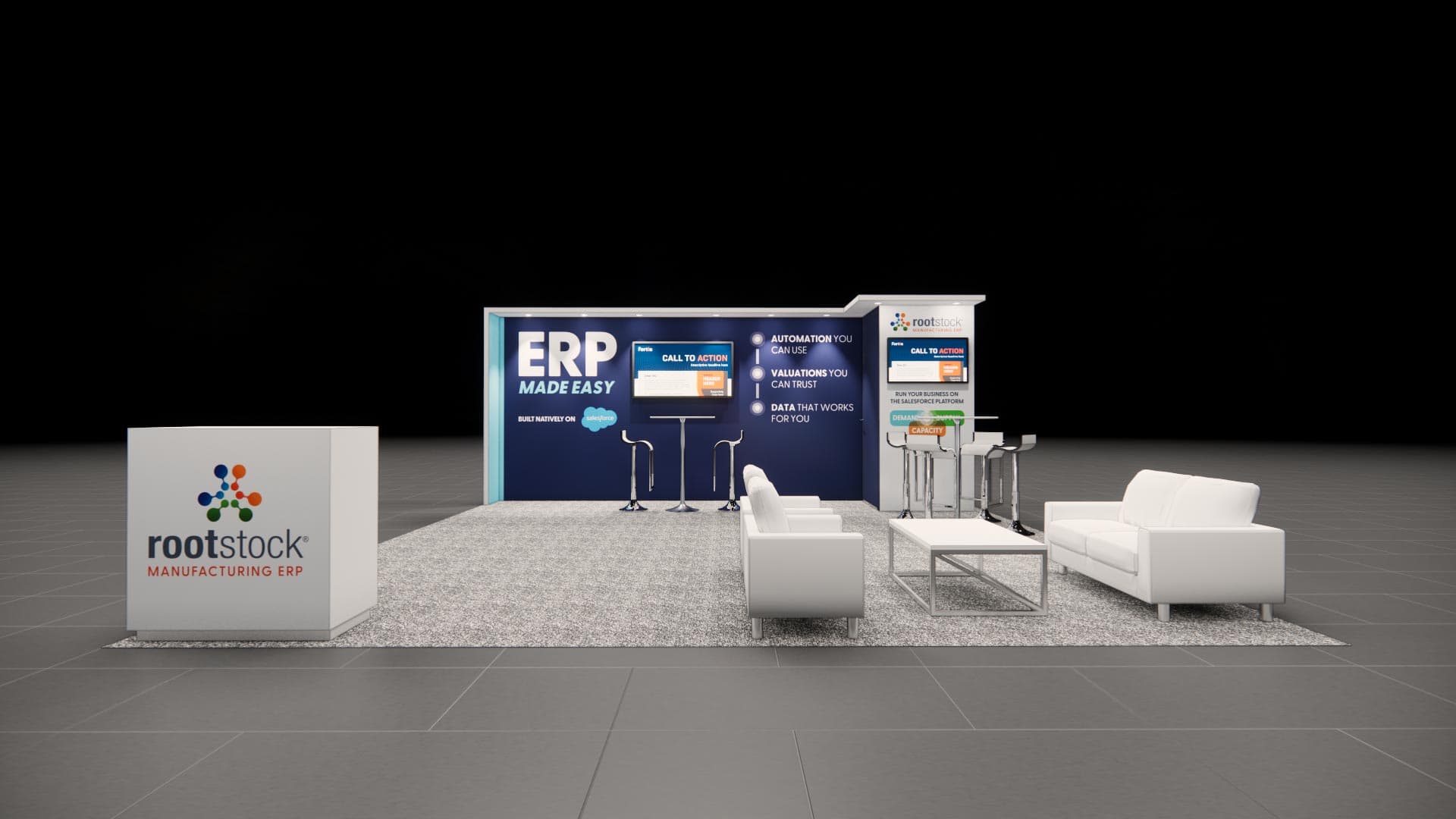 20 x 20 Island Exhibit Rental — Global Pet Expo, Orlando