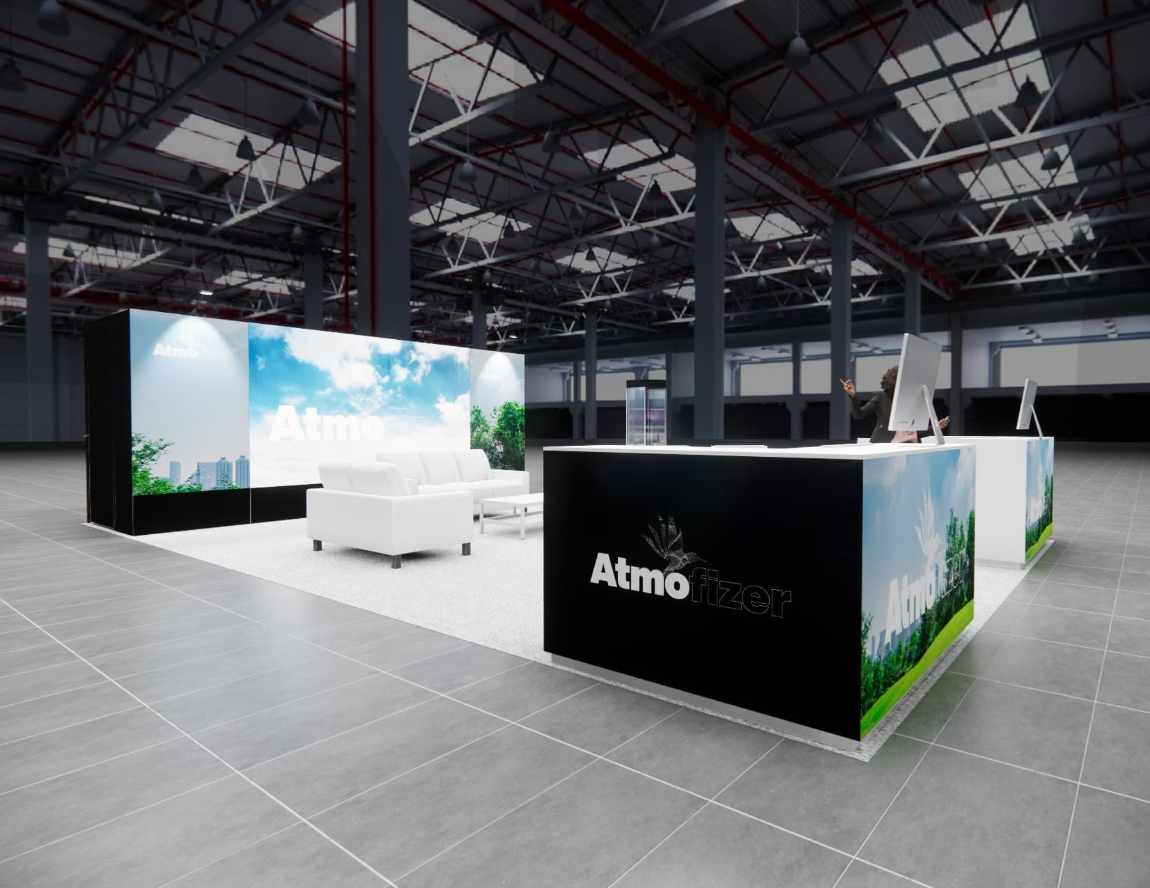20 x 30 Island Exhibit Rental — IPPE, Atlanta