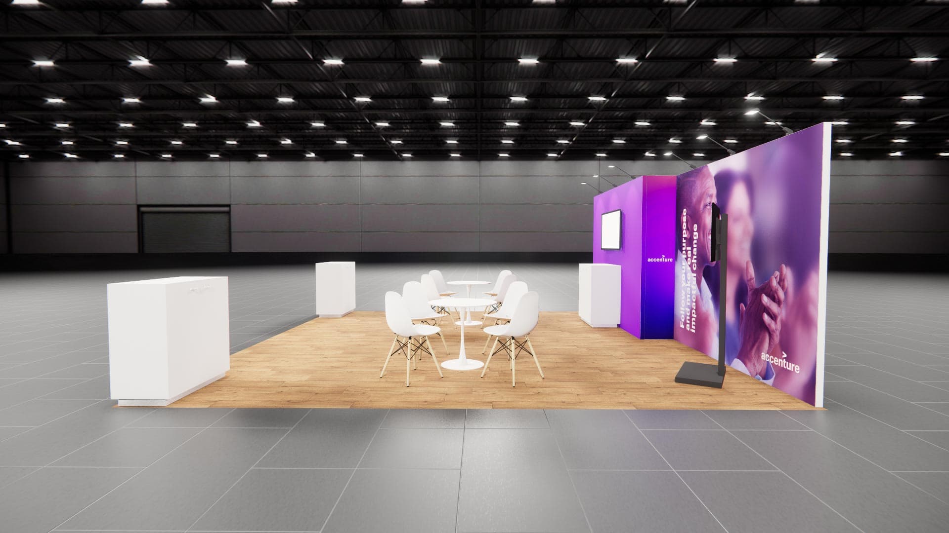 20 x 20 Island Exhibit Rental — MODEX, Atlanta