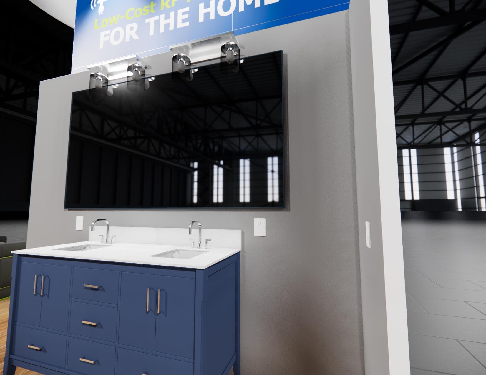 20 x 20 Island Exhibit Rental — InfoComm, Las Vegas