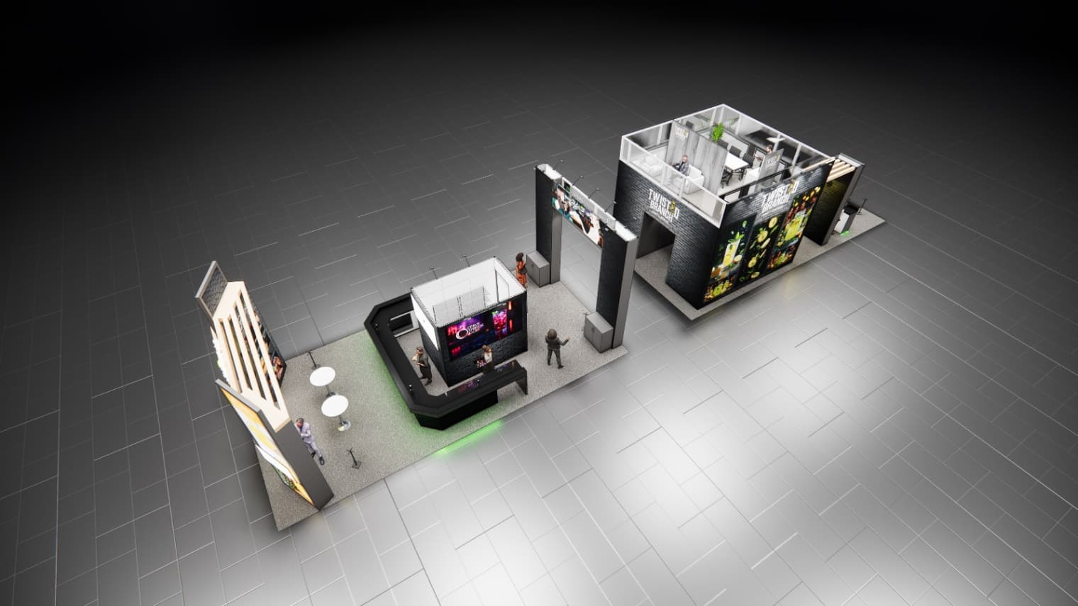 20 x 40 Island Exhibit Rental — OTC, Houston 20 x 40 Island Exhibit Rental — OTC, Houston