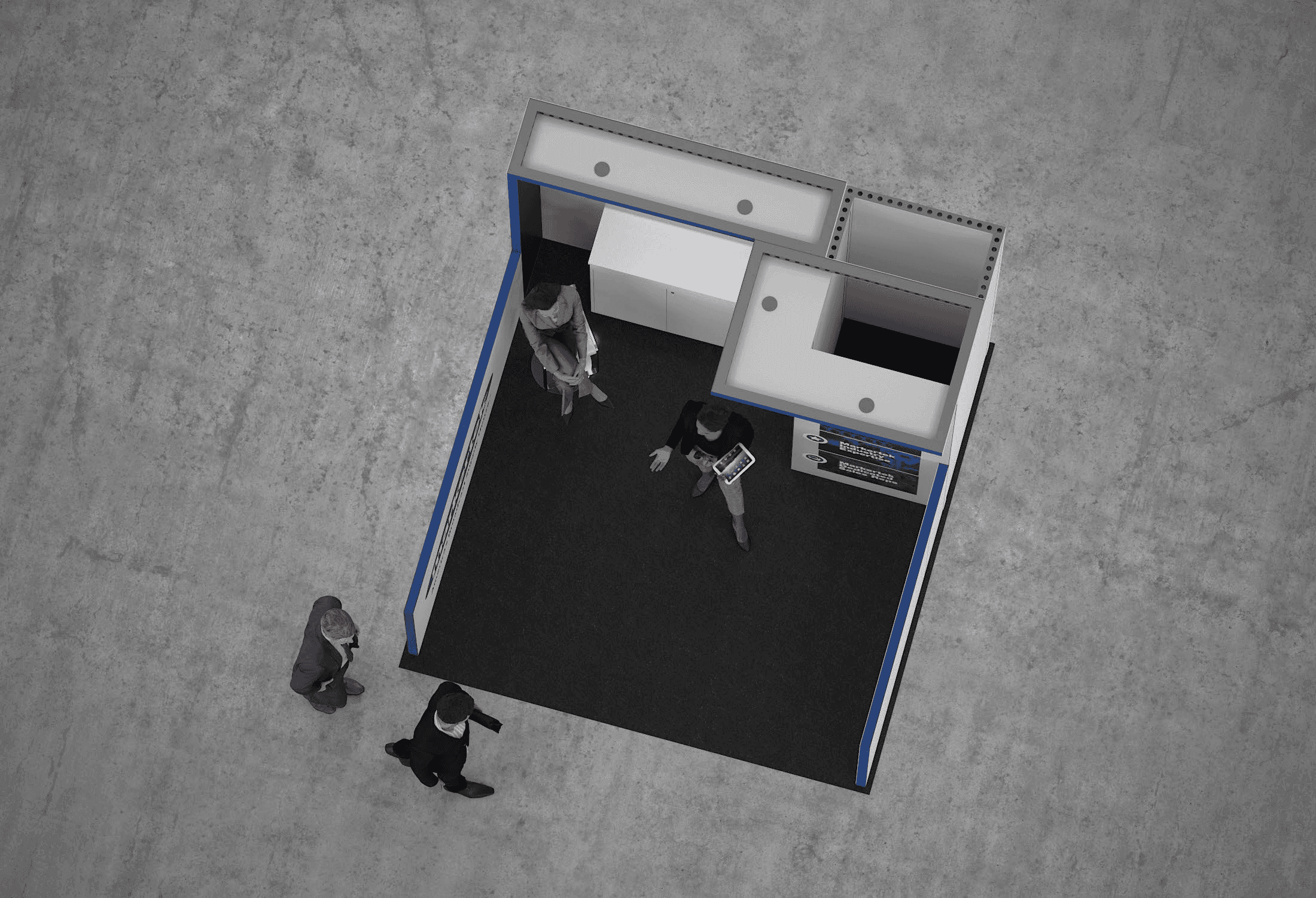 10 x 10 Inline Exhibit Rental — Coverings, Orlando