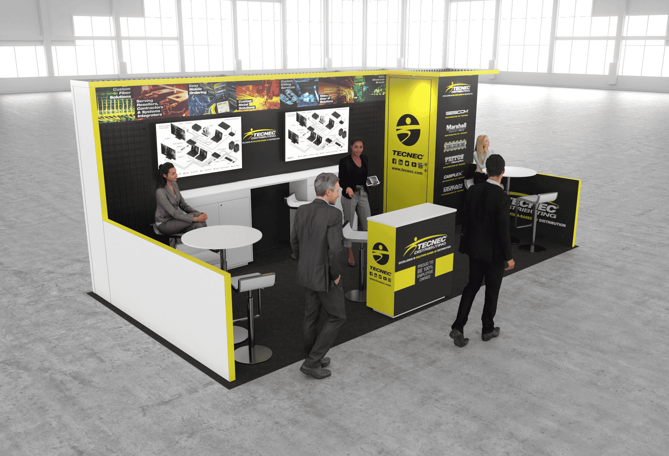 10 x 20 Inline Exhibit Rental — IAAPA Expo, Orlando