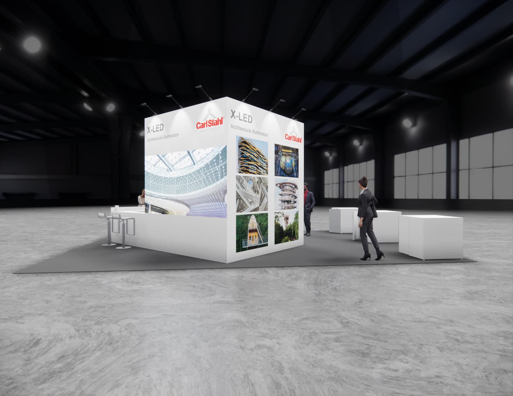 20 x 30 Island Exhibit Rental — SEMA Show, Las Vegas