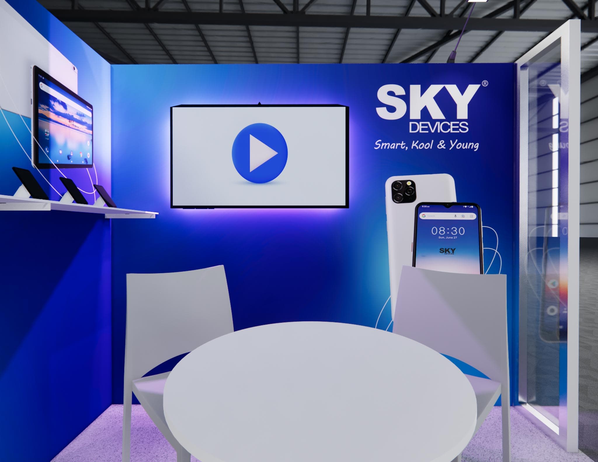 10 x 10 Inline Exhibit Rental — HIMSS, Las Vegas