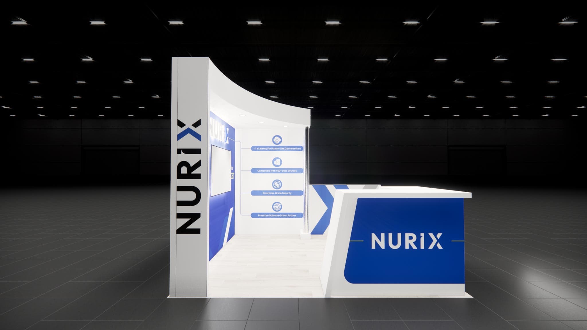 10 x 10 Inline Exhibit Rental — Coverings, Orlando