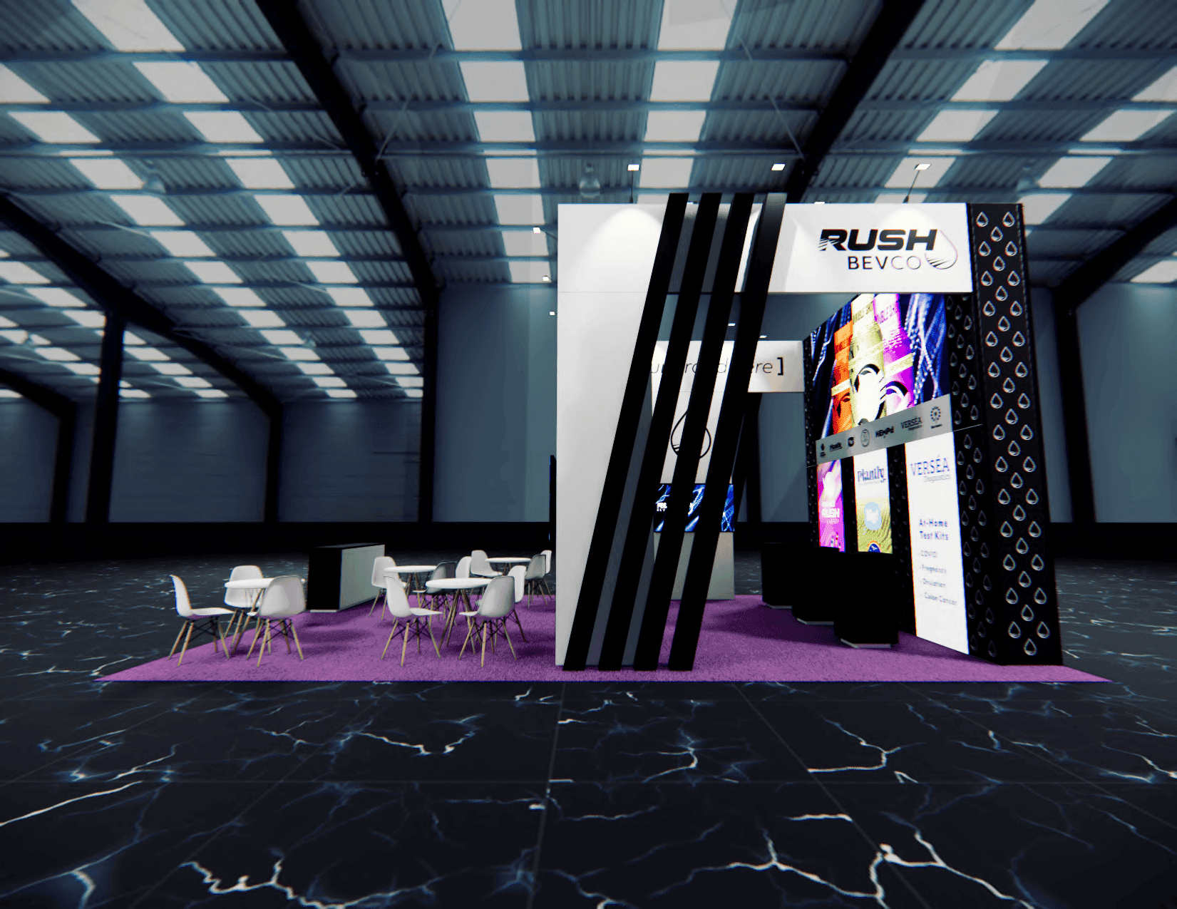 20 x 30 Island Exhibit Rental — IPPE, Atlanta
