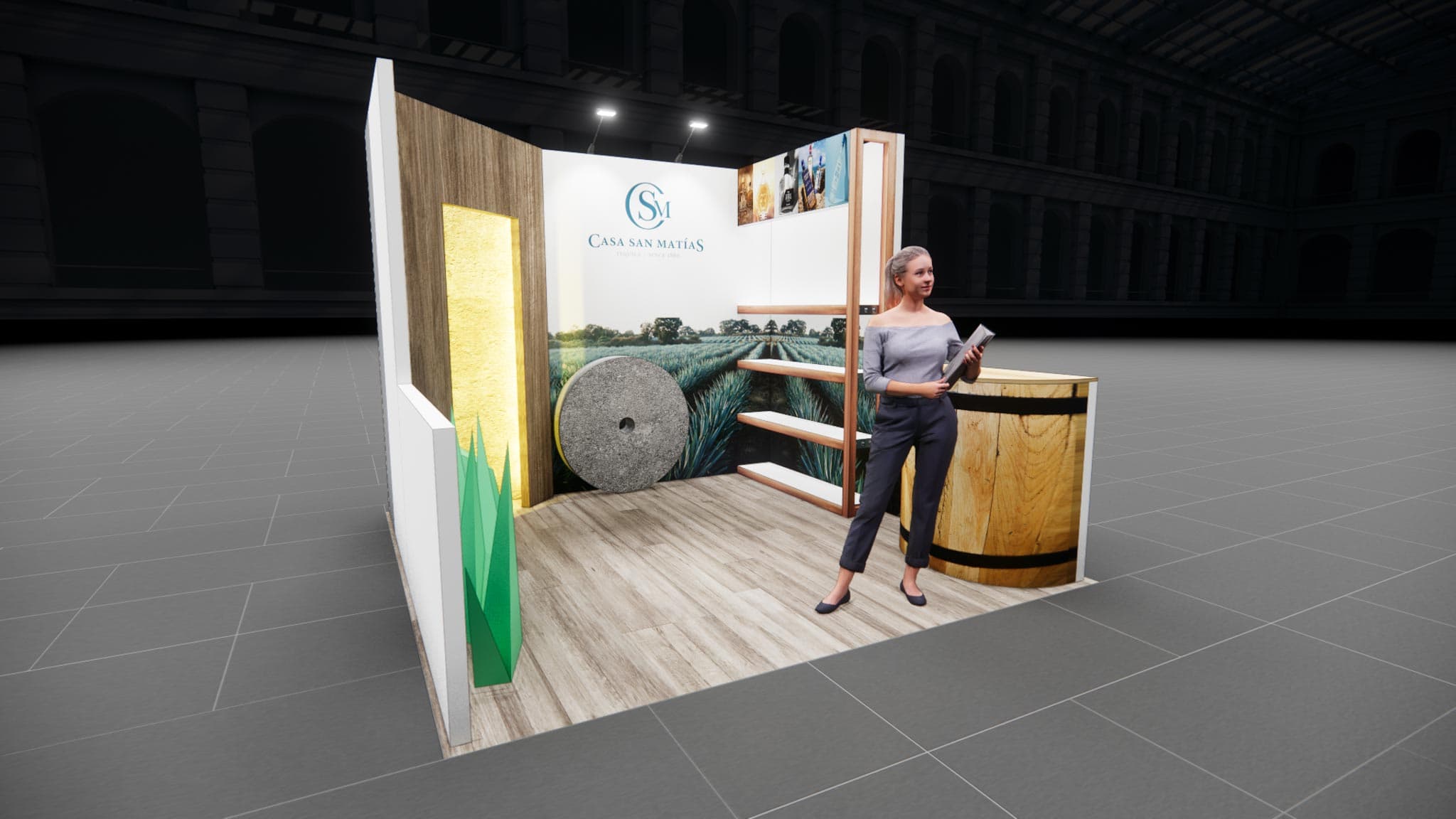 10 x 10 Inline Exhibit Rental — Global Pet Expo, Orlando