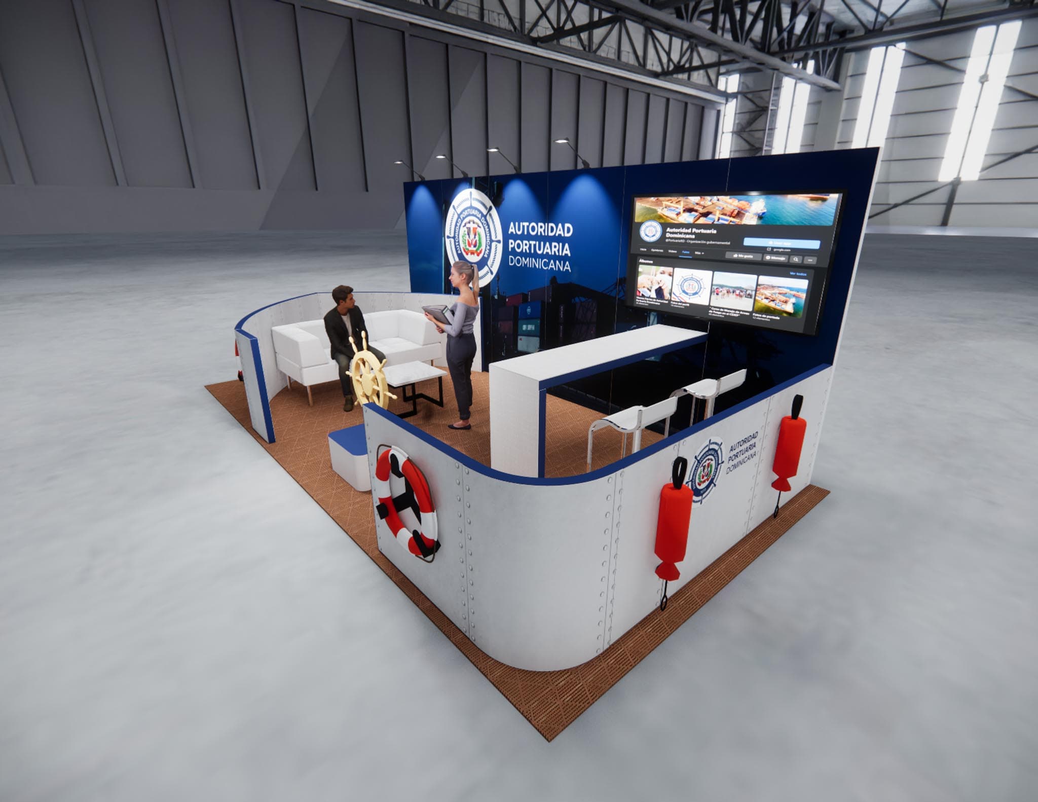 10 x 20 Inline Exhibit Rental — SHOT Show, Las Vegas