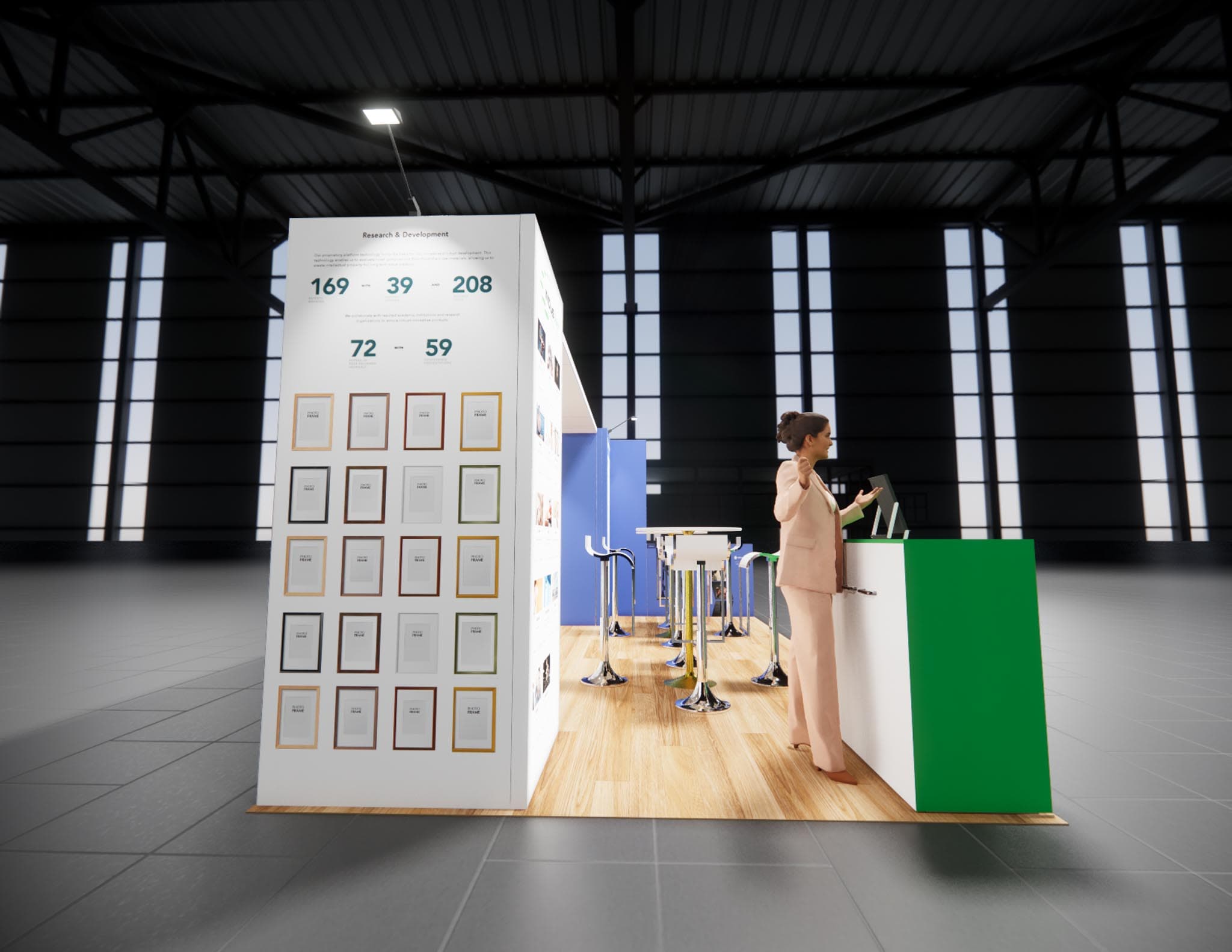10 x 20 Inline Exhibit Rental — NAB Show, Las Vegas